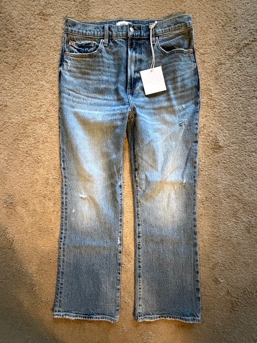Pistola Ally HighRise Vintage Ankle Bootcut Jeans - Picture 2 of 9